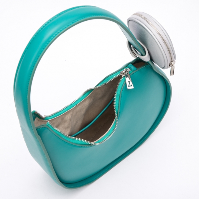 gionar уникальный дизайн кожаная сумка-хобо багетная сумка для дам 