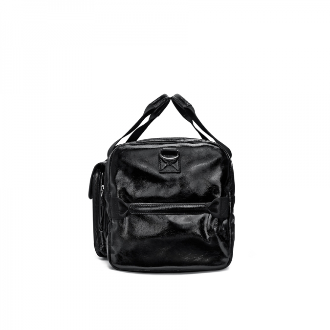 черный 21-дюймовый водонепроницаемый мужская сумка из натуральной кожи для мужчин 