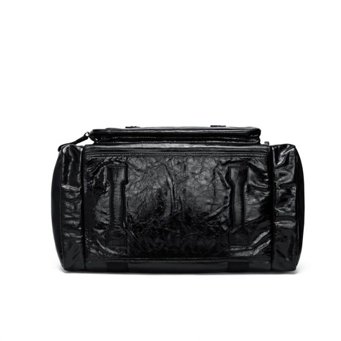 черный 21-дюймовый водонепроницаемый мужская сумка из натуральной кожи для мужчин 
