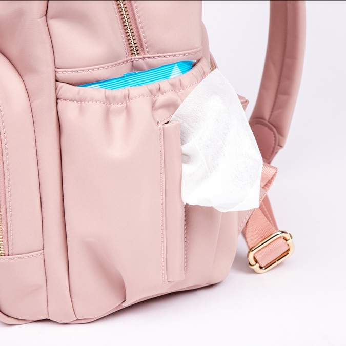 изготовленный на заказ водонепроницаемый легкий рюкзак для подгузников для мам со съемным внутренним карманом 
