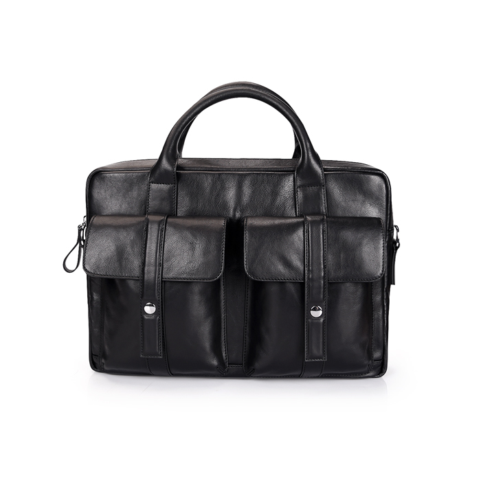 Многофункциональные мужские черные кожаные дорожные водонепроницаемые сумки