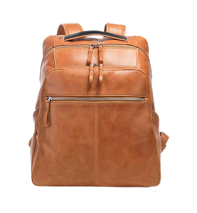 высококачественный кожаный рюкзак из натуральной кожи
